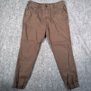 Bearbottom Pants Mens XXL Tall 35X31 Brown Joggers Casual